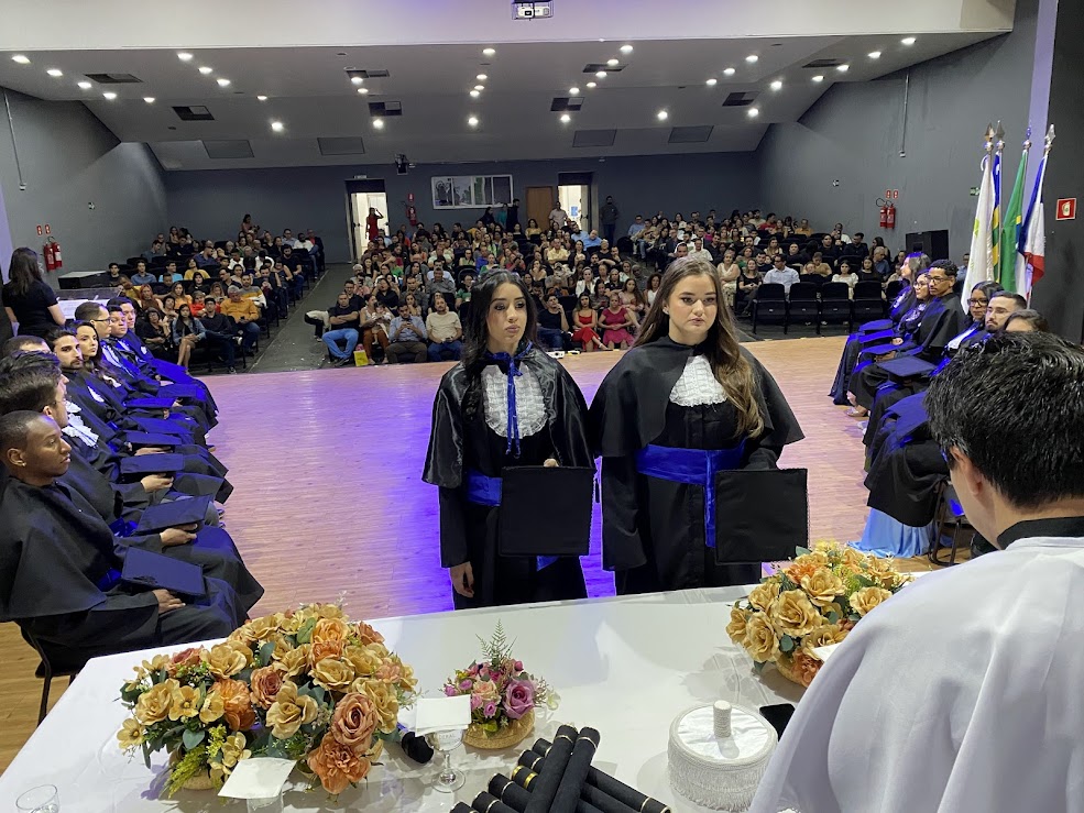 Momento da outorga de grau